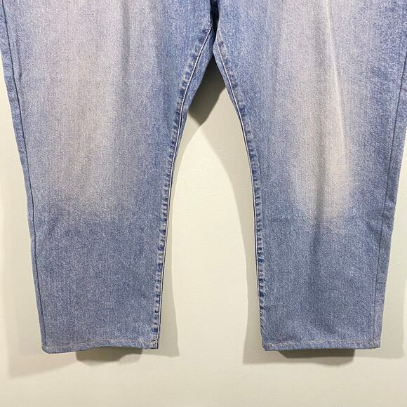 Polo Ralph Lauren Men's Blue Vintage Classic Button Fly Jeans Size 42/(26) - Picture 4 of 11
